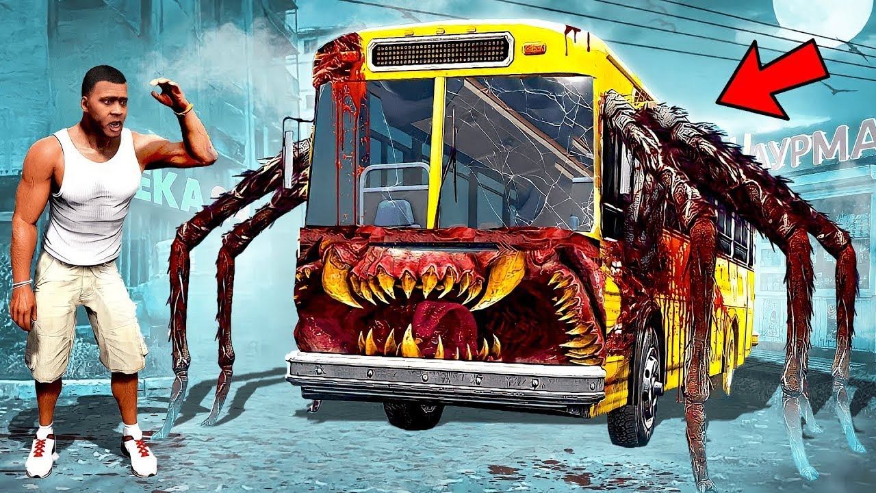 НАШЁЛ ВСЕ ПРОКЛЯТЫЕ МАШИНЫ В ГТА 5 МОДЫ! МОНСТРЫ и SCP ОБЗОР МОДА GTA 5! ГТА МОД MODS ИГРЫ смотреть онлайн