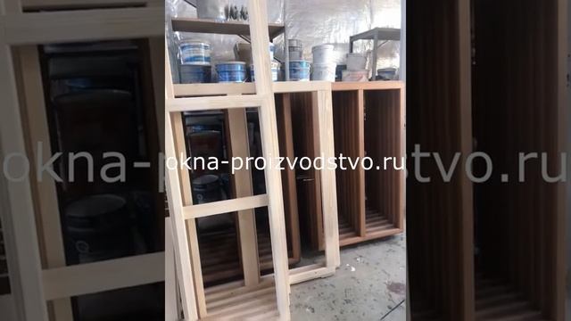 Производство деревянных дачных окон от Завода окон смотреть онлайн