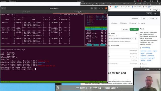 [Kube Pi 4] Kubernetes on Raspberry Pi - LXC Multi Host Multi clustered смотреть онлайн