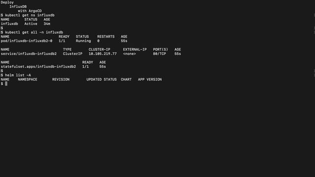 Create application in Argo CD смотреть онлайн