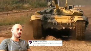 REACTION to  ТАНКОВЫЙ БИАТЛОН - Комментарии иностранцев