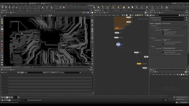 Урок Houdini "Печатная плата 2.0" смотреть онлайн