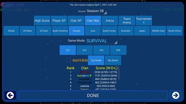 Nebulous.io: Top 10 Best Clans In 2021|Eye Nebulous