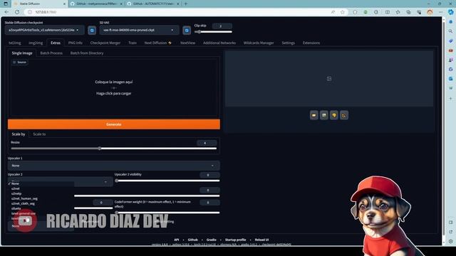 STABLE DIFFUSION | REMOVER FONDOS CON REMBG EXTENSION смотреть онлайн