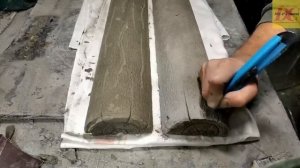 Вечный бордюр для клумбы или куста. Декоративный бордюр из цемента своими руками просто и быстро!