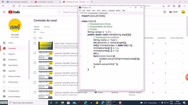Java - Jv011 - Int Array - loop for смотреть онлайн