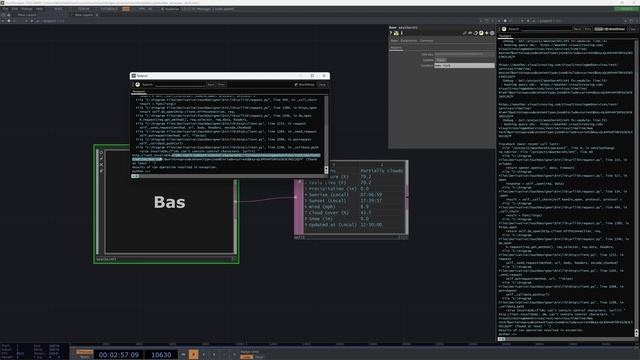 Real Time Weather API in TouchDesigner смотреть онлайн