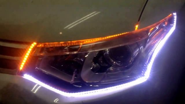 Led Tuning Far Mitsubishi Outlender 2013