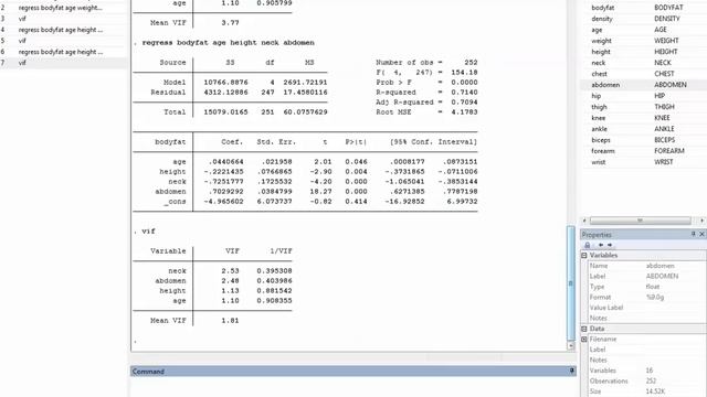 Computing Multicollinearity Diagnostics in Stata смотреть онлайн