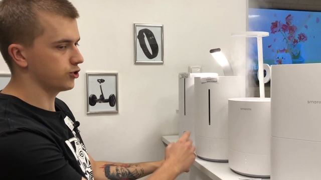 Мойка воздуха Xiaomi Smartmi Zhimi Air Humidifier 2 и другие увлажнители бренда. смотреть онлайн