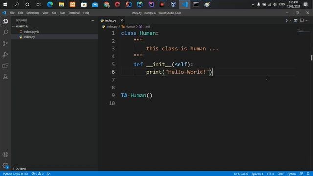 part117 اموزش قسمت init و self در class python смотреть онлайн