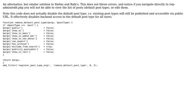 Wordpress: How do I remove the default post type from the admin toolbar? (4 Solutions!!) смотреть онлайн