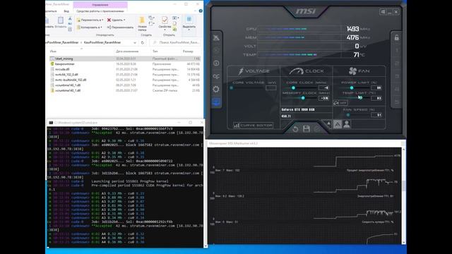 Ravencoin (RVN) MINING Понижение потребления электроэнергии