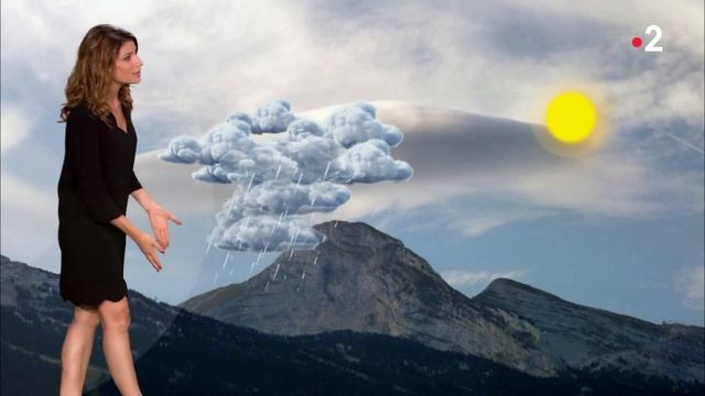 France 2 Weather/Météo - New look forecast - 27.8.2018 смотреть онлайн