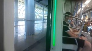 Метро Казани. Поездка на новом поезде 81-765.4к Русква (Москва2019 в окр.Русича) Сук.Слобода - Горк