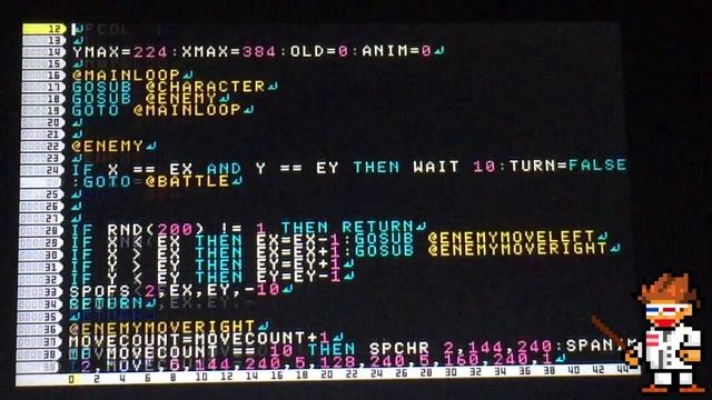 SmileBASIC Tutorials - Enemy AI Example смотреть онлайн