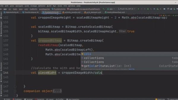 android kotlin how to make puzzle game in android studio/puzzle game tutorial#SolutionCodeAndroid