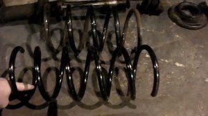 Renault Megane convertible, change front suspension struts and springs