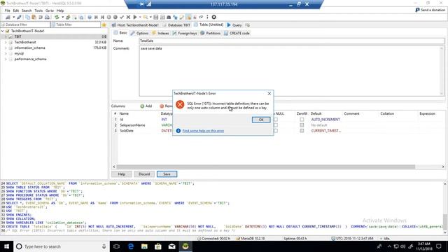 HeidiSQL Tutorial | Create a table in MySQL or MariaDB by using Heidi SQL | MariaDB Tutorial смотреть онлайн
