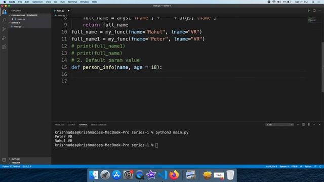 # 13 Python In Malayalam | Functions Explained Part 2 смотреть онлайн