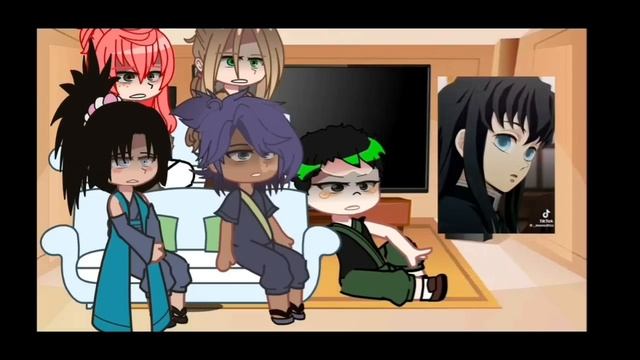 Muichiro bullies react him | My au | Gacha react смотреть онлайн