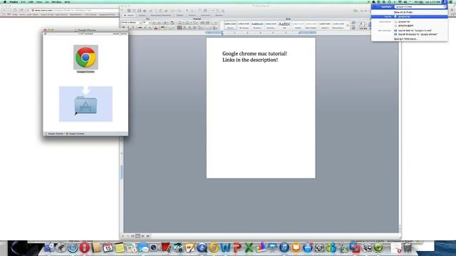 Google Chrome Tutorial. MAC version! смотреть онлайн