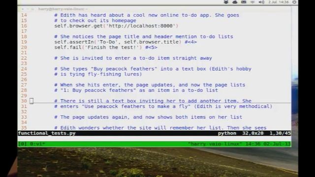 H.Percival Obey the Testing Goat! Rigorous Test Driven Web Development with Django and Selenium Pt1 смотреть онлайн