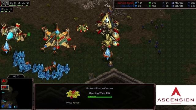 StarCraft 1: Group 2 Begins! - Bonyth vs OctZerg | Ascension смотреть онлайн