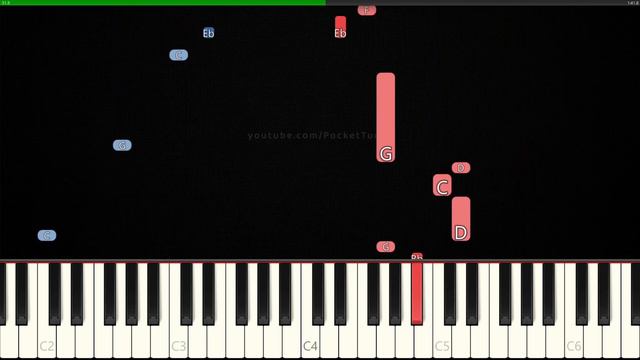 Watery Graves (Plants vs. Zombies) 👉 Piano Tutorial смотреть онлайн