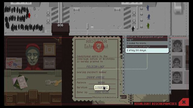 Papers, Please 0 Citation - Day 23 смотреть онлайн