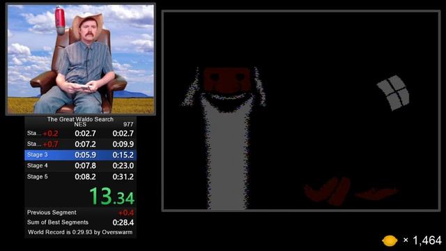 The Great Waldo Search NES speedrun in 29s by Arcus смотреть онлайн