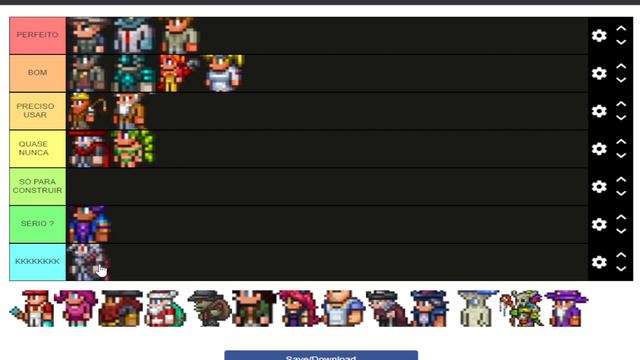 MINHA TIER LIST DE NPCS DO TERRARIA смотреть онлайн
