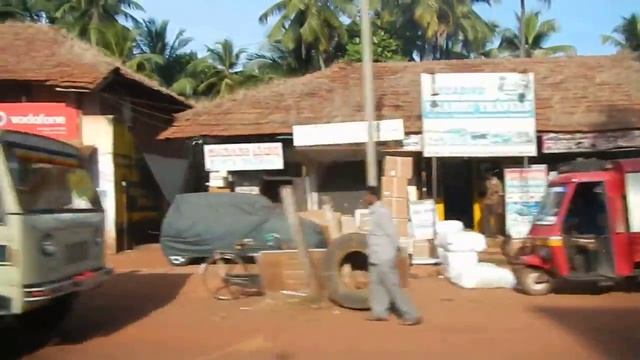 Индия.ГОА- дорожные панорамы смотреть онлайн