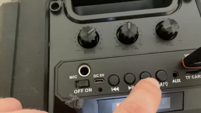 ?Акустическая система 68см. ⚡️Блютуз Колонка с Микрофоном. Короткий Обзор. Звук ПУШКА. смотреть онлайн