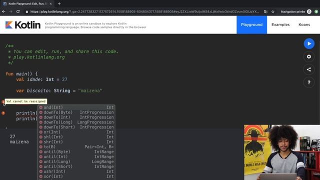 DIFERENÇA entre VAL e VAR | Kotlin Essencial #1 смотреть онлайн