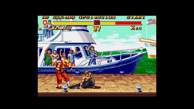 Super Street Fighter II Expert Mode Sega Megadrive - Fei Long смотреть онлайн