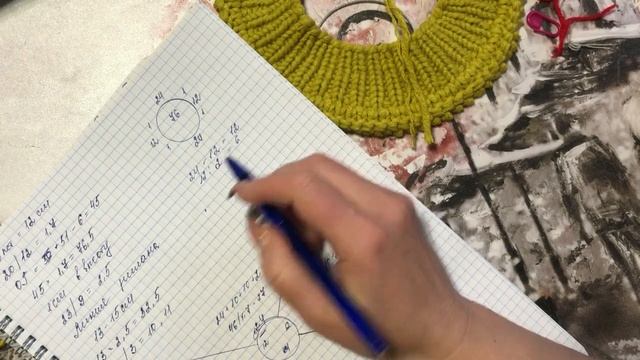 Пуловер спицами на девочку 5 лет.Ложная кеттлевка. Кокетка реглан.Расчеты.Часть 2 смотреть онлайн