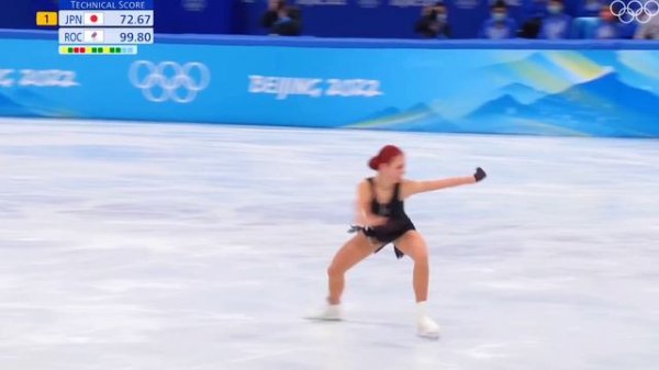 Александра Трусова, произвольная программа | Пекин-2022