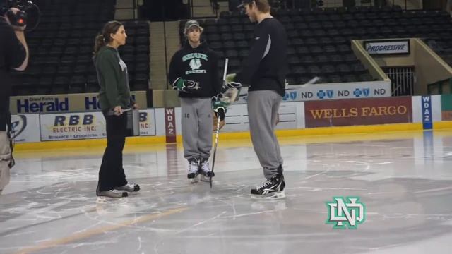 How to Win a Hockey Face-off | UND Sports TV смотреть онлайн