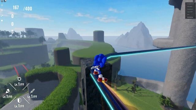 Cyberspace in Project Frontiers - Map Update v2 (Sonic Roblox Fangame) смотреть онлайн