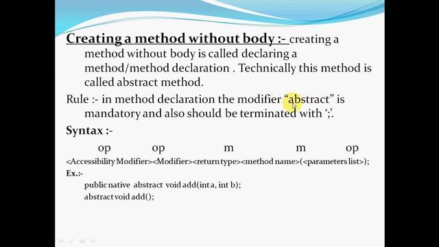 How to create method in java смотреть онлайн