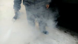 Сухой туман из глицерина и пропиленгликоля