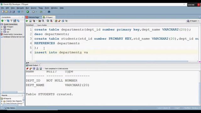 44. Primary and Foreign Key Constraints in Oracle PL/SQL смотреть онлайн