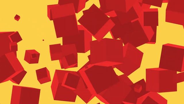 1 Hour Looped Abstraction Background / Background Cubes