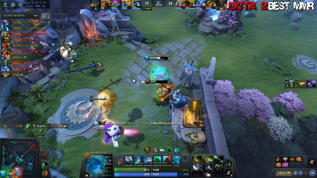 MIRACLE [Morphling] Immortal M-God |  Best Pro MMR - Dota 2