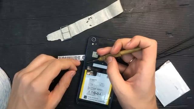 Lenovo S850 замена АКБ и крышки (как разобрать) \ How To Disassemble смотреть онлайн