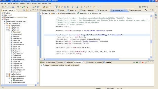 Java Reporte en jsf con Itex para PDF смотреть онлайн