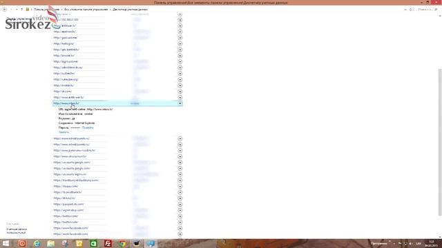 Где хранятся пароли в windows 8.1 смотреть онлайн