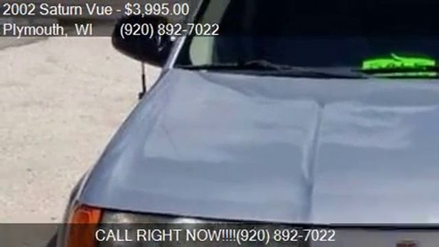 2002 Saturn Vue Base AWD 4dr SUV V6 for sale in Plymouth, WI смотреть онлайн