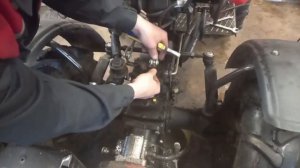 Ремонт минитрактора МТЗ-152.